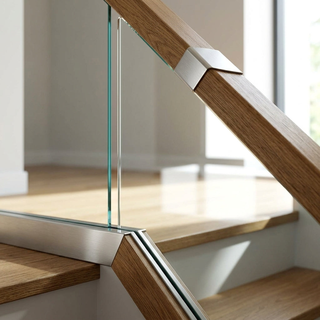 200mm Glass Panel - Clear (view 2)