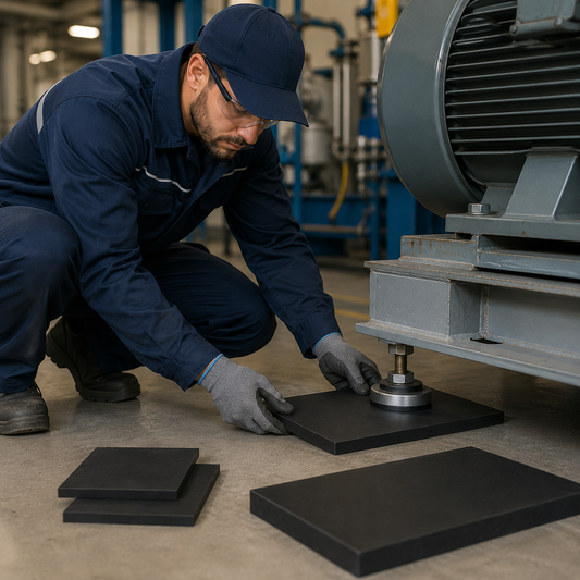Rubber Pads in Various Sizes for Industrial Applications