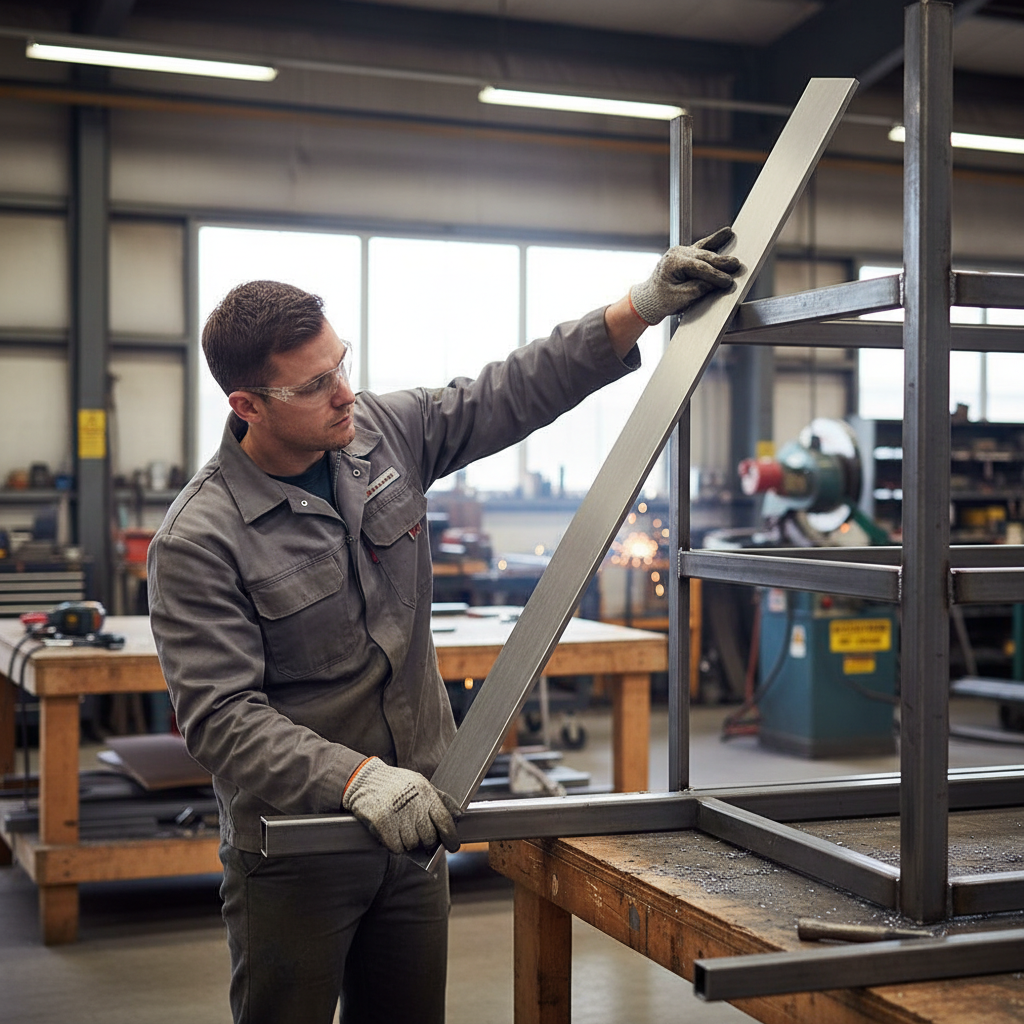 Premium 19mm x 4.8mm Brushed Polished Aluminium Flat Bar for Structural Applications