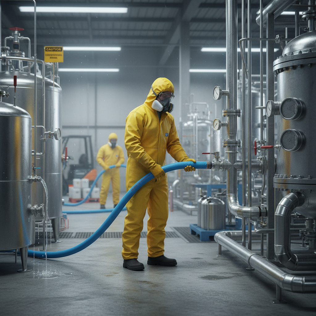 Premium High-Performance Chemical Hose with Ultra High Molecular Weight Polyethylene Liner for Safe Fluid Transfer