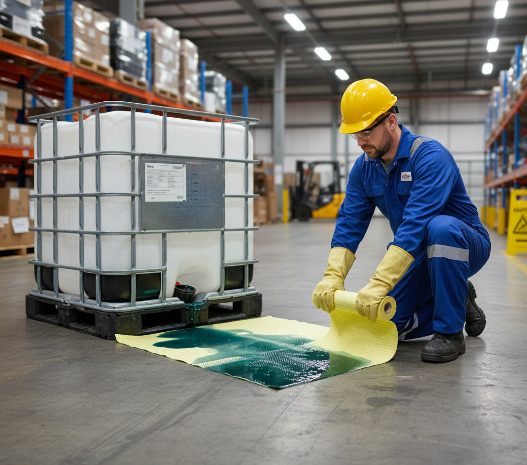 Chemical Absorbent Roll - CR1-80 || Absorbs 80ltr