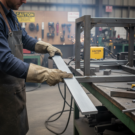 Premium Structural Grade Aluminium Flat Bar 152.4mm x 12.7mm - High-Performance 6082 T6 Alloy for Trusses and Automotive Components