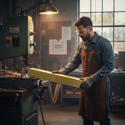 Premium 4mm Plain Finish Brass Square Bar - High Corrosion Resistance and Ductile Material for Versatile Applications