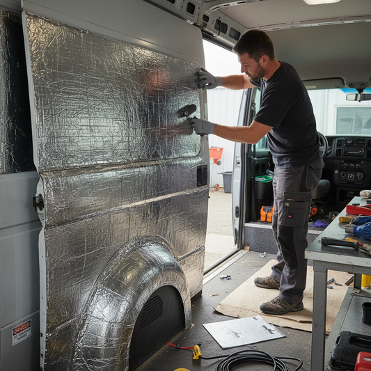 Premium Campervan Sound Deadening and Insulation Kit for Improved Comfort and Noise Reduction