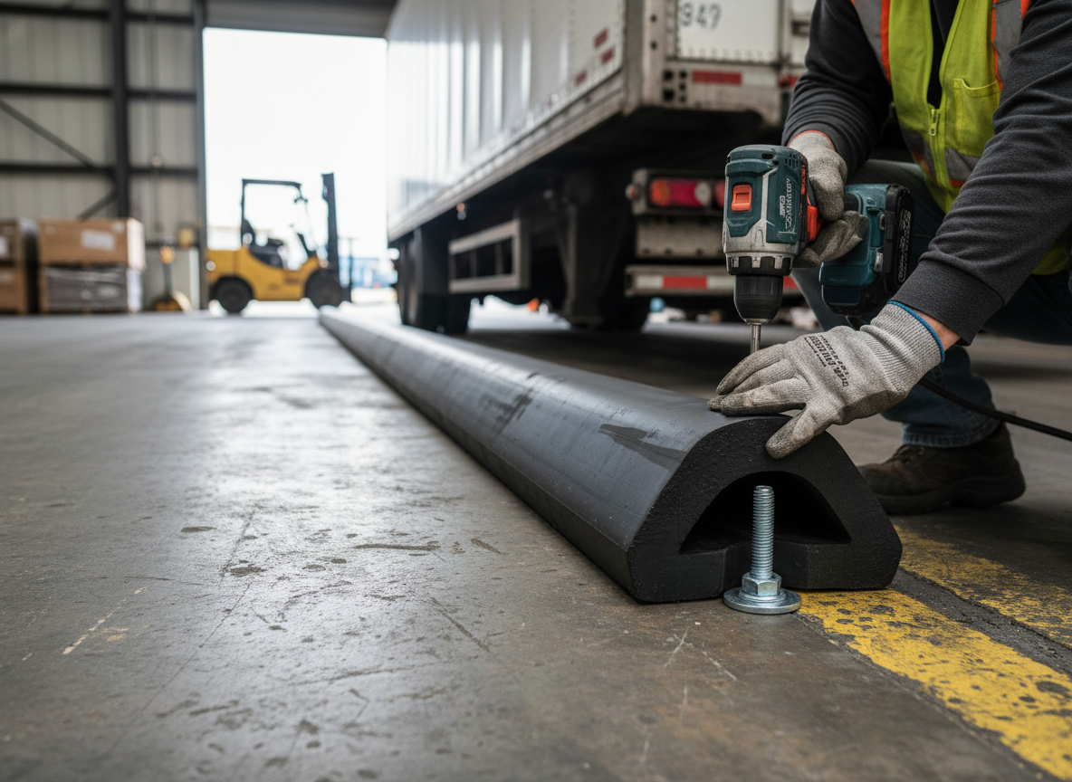 Premium Rubber Extrusion for Versatile Applications - 95 x 82 x 3000 mm, Impact Absorbing Protection