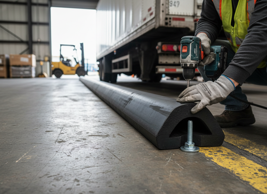 Premium Rubber Extrusion for Versatile Applications - 95 x 82 x 3000 mm, Impact Absorbing Protection