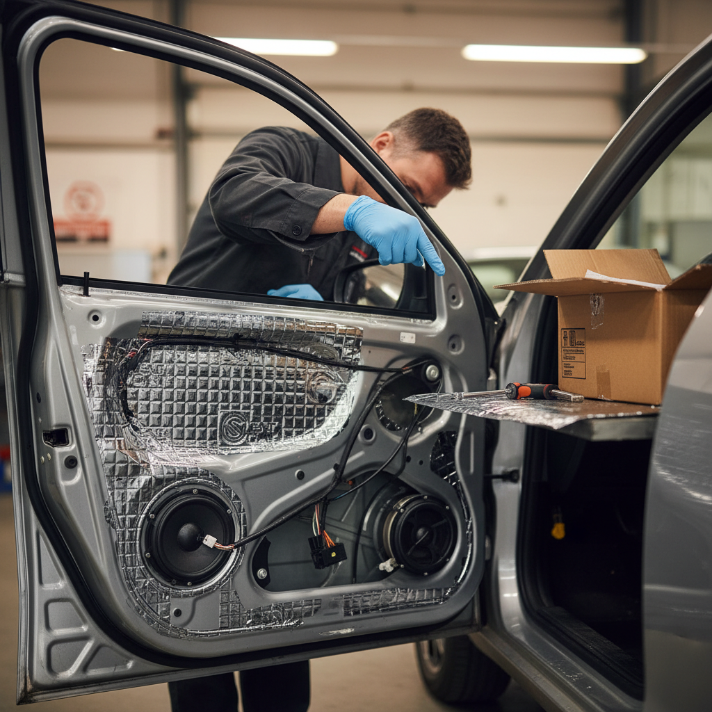 Premium 4mm Damping Mat Pack - 12 Sheets for Noise and Vibration Reduction in Vehicles