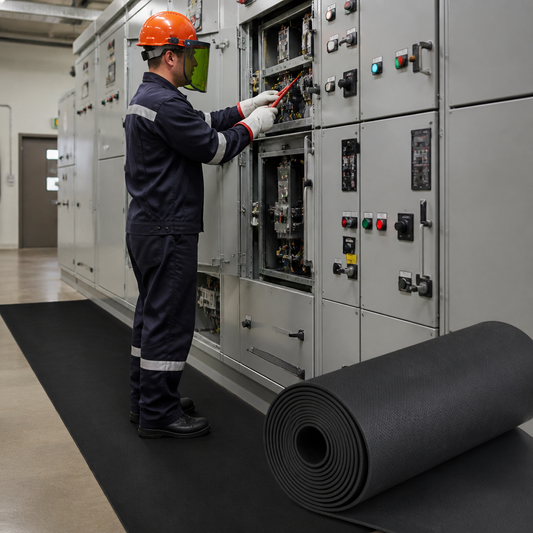 Electrical Safety Matting 26500V for High Voltage Protection