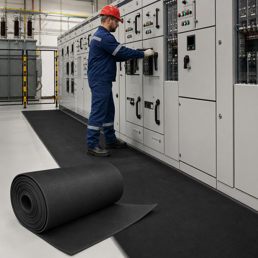 Electrical Safety Matting 26500V for High Voltage Protection