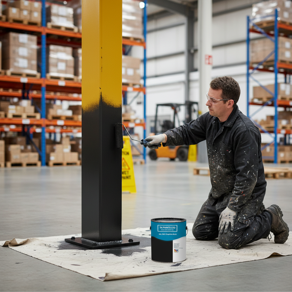 Premium Universal PU Enamel Graphite Black Paint for Indoor and Outdoor Use - Quick-Drying with Durable Finish in Multiple Sizes