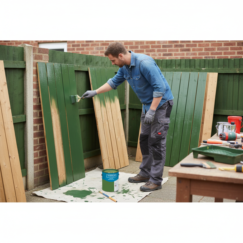 Premium Green Gloss Wood Paint - Universal PU Enamel for Indoor & Outdoor Use, Durable, Waterproof & UV Resistant