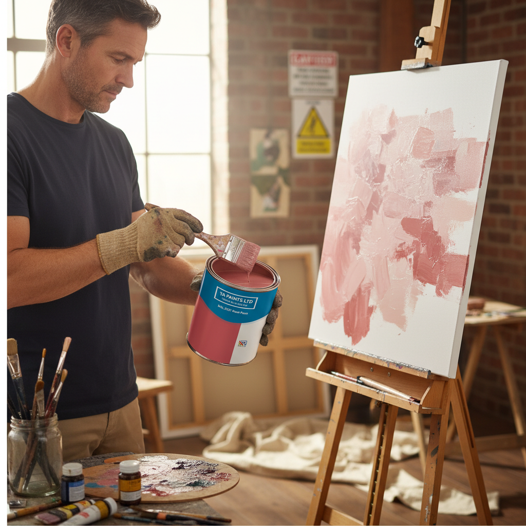 Premium RAL 3017 Rose Paint - High-Performance Finish for Interior and Exterior Use