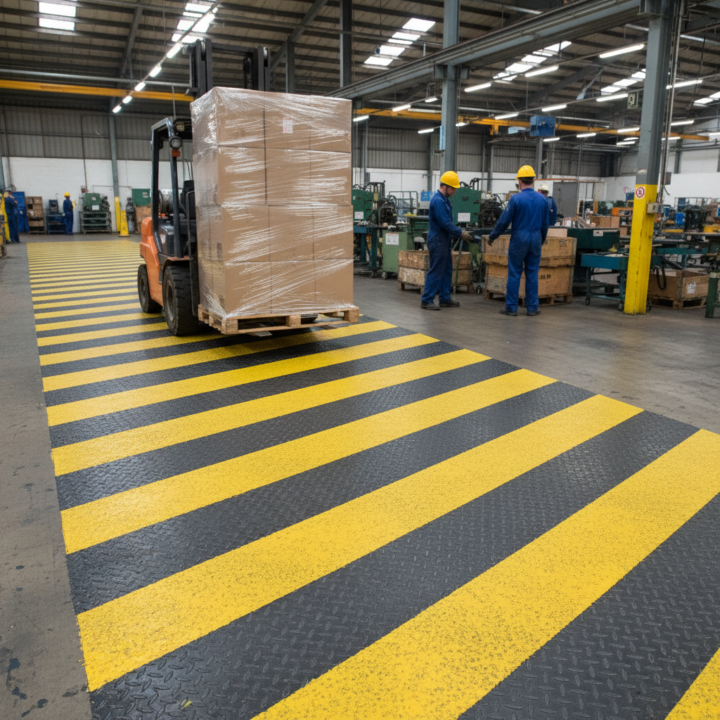 Premium Heavy Duty Non-Slip Epoxy Metal Floor Paint for Industrial Use - Superior Chemical Resistance and Traction