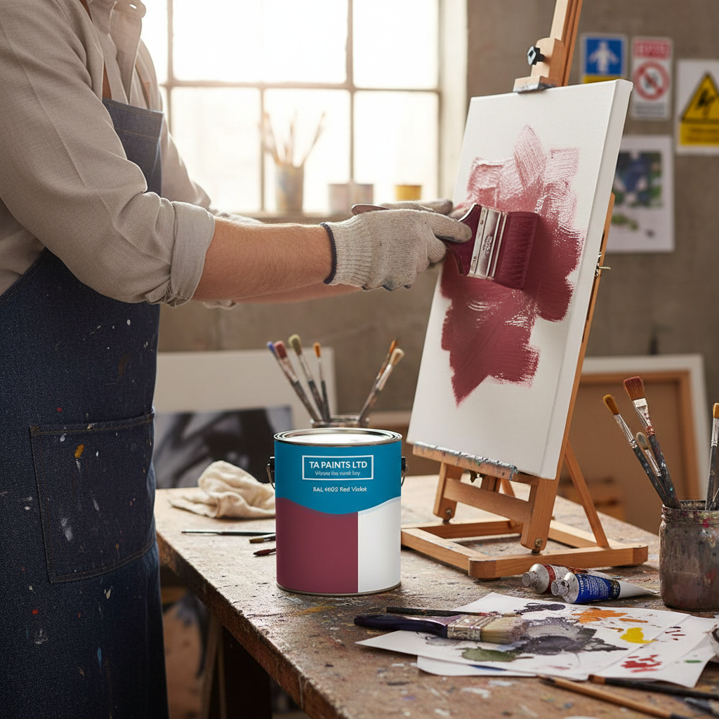 Premium High-Performance Red Violet Paint - Durable, Versatile Finish for Various Applications