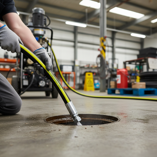 Professional Heavy Duty 360 Bar Rubber Drain Jetting Hose Assembly for High-Pressure Sewer Cleaning