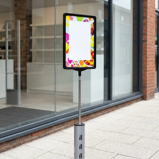 A4 Portrait Sign Frame with M10 Thread