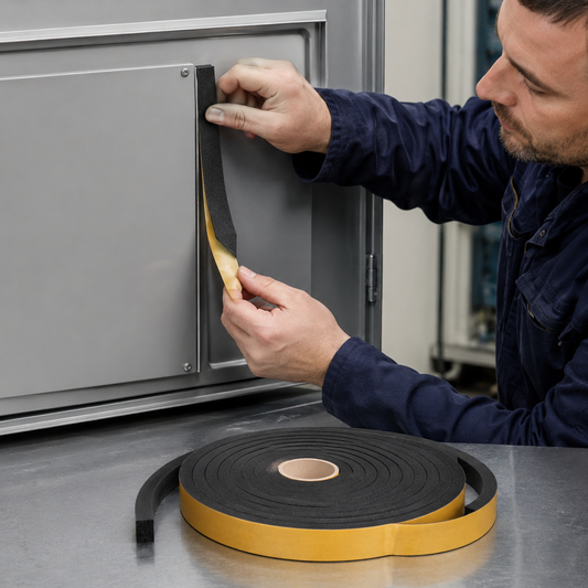 Self-Adhesive Expanded Neoprene Sponge Strip for Various Applications