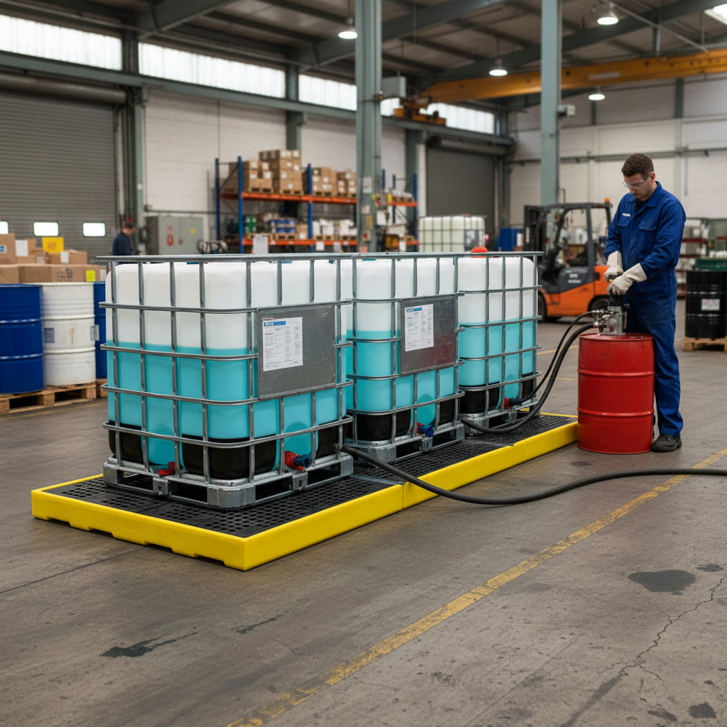 Sump Floor Kit (In a Line) - BF4KIT2 ||To Hold Up to 4 x 1000ltr IBC