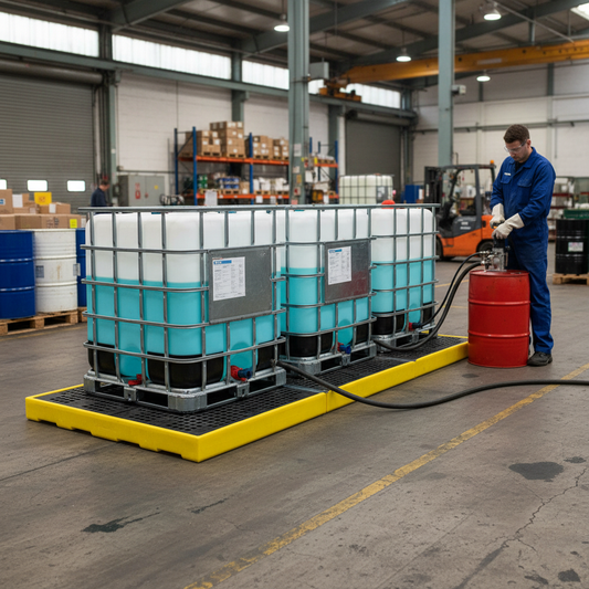 Sump Floor Kit (In a Line) - BF4KIT2 ||To Hold Up to 4 x 1000ltr IBC
