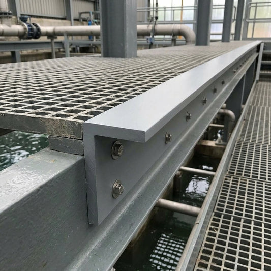 75 x 75 x 10mm Equal Angle GRP Grey