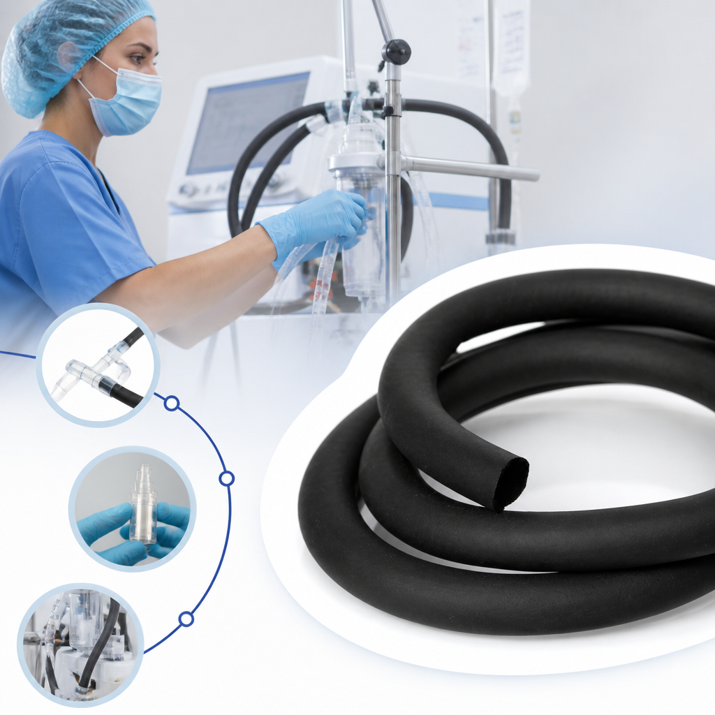 Medical-Grade Silicone Rubber Tubing for Medical and Pharmaceutical Use