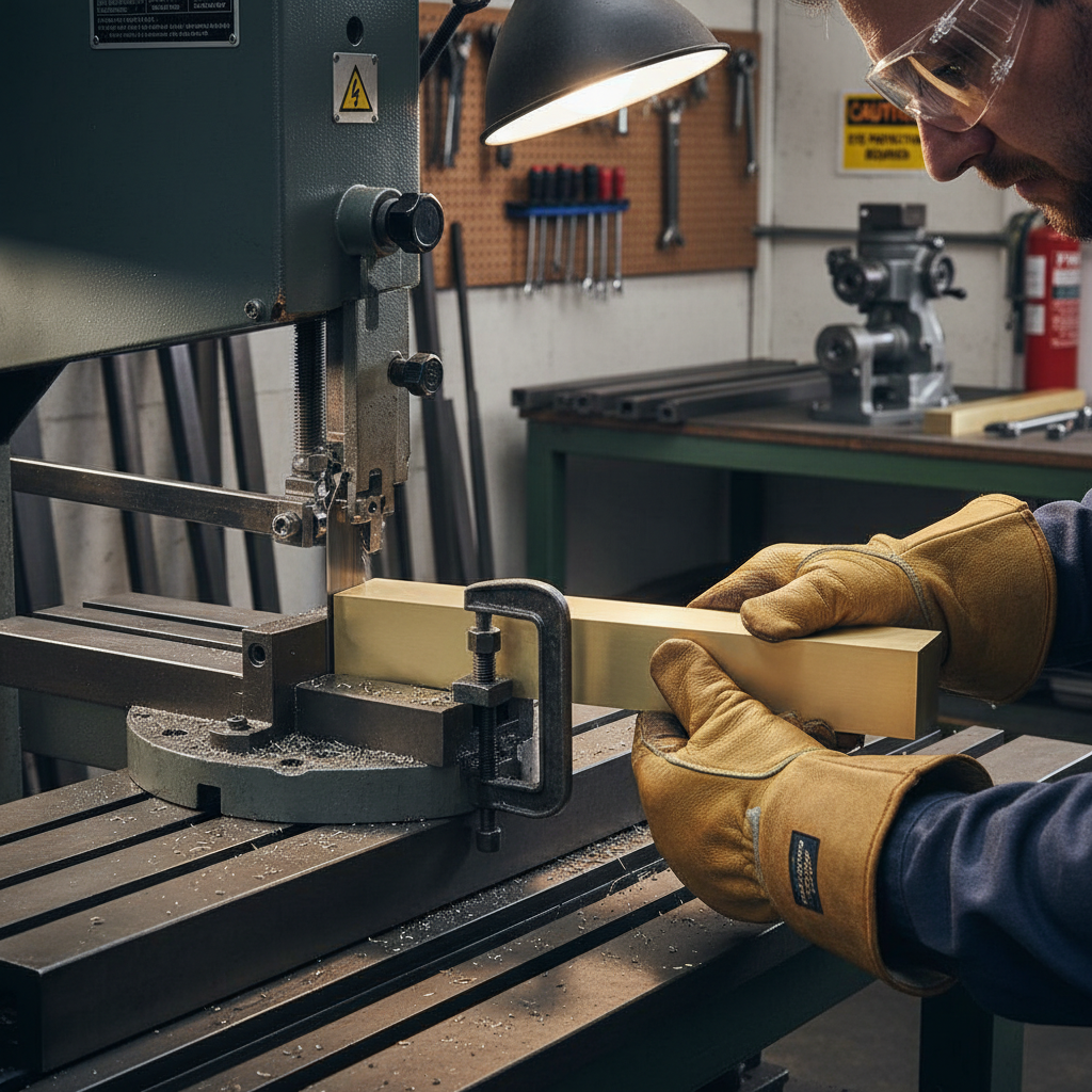 High-Performance 10mm Plain Finish Brass Square Bar - Corrosion Resistant and Ductile Material for Versatile Applications