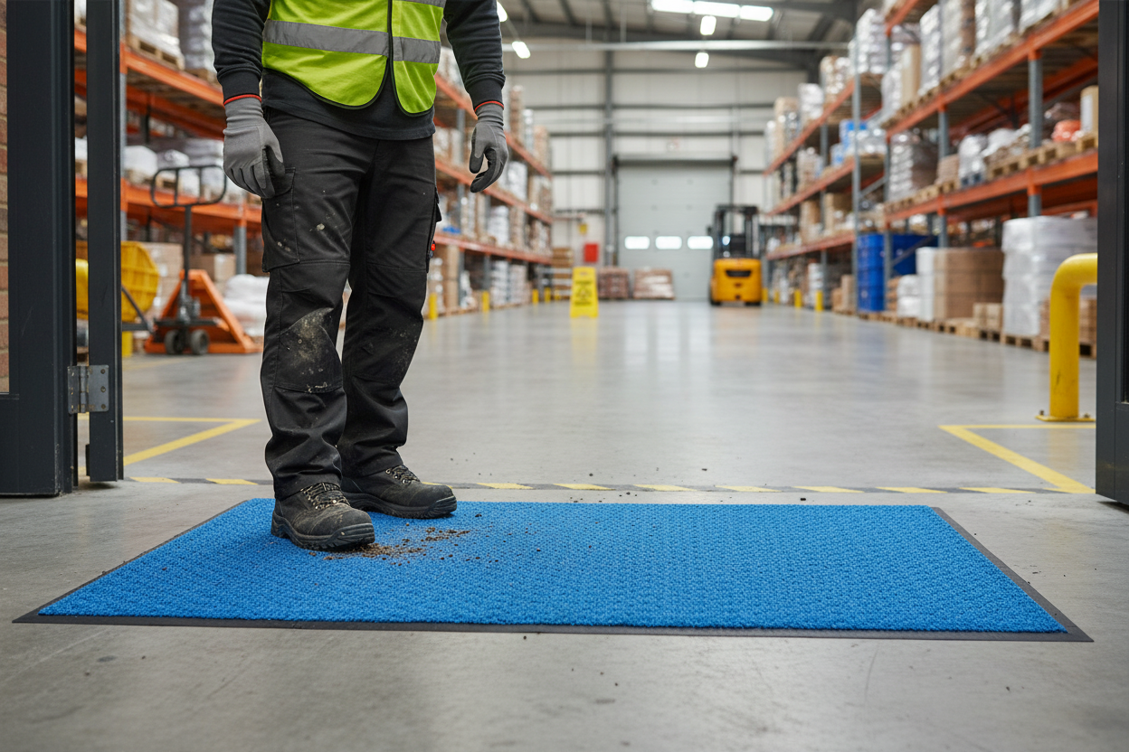 Premium Indoor and Outdoor Scraping Mat with Custom Branding Options and Durable Construction
