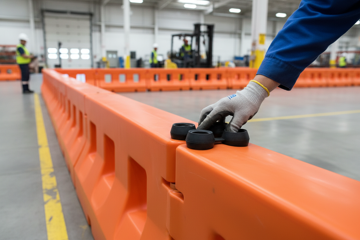 High-Performance Connector for Rubber Mats - Durable and Slip-Resistant Design for Walkways and Custom Shapes