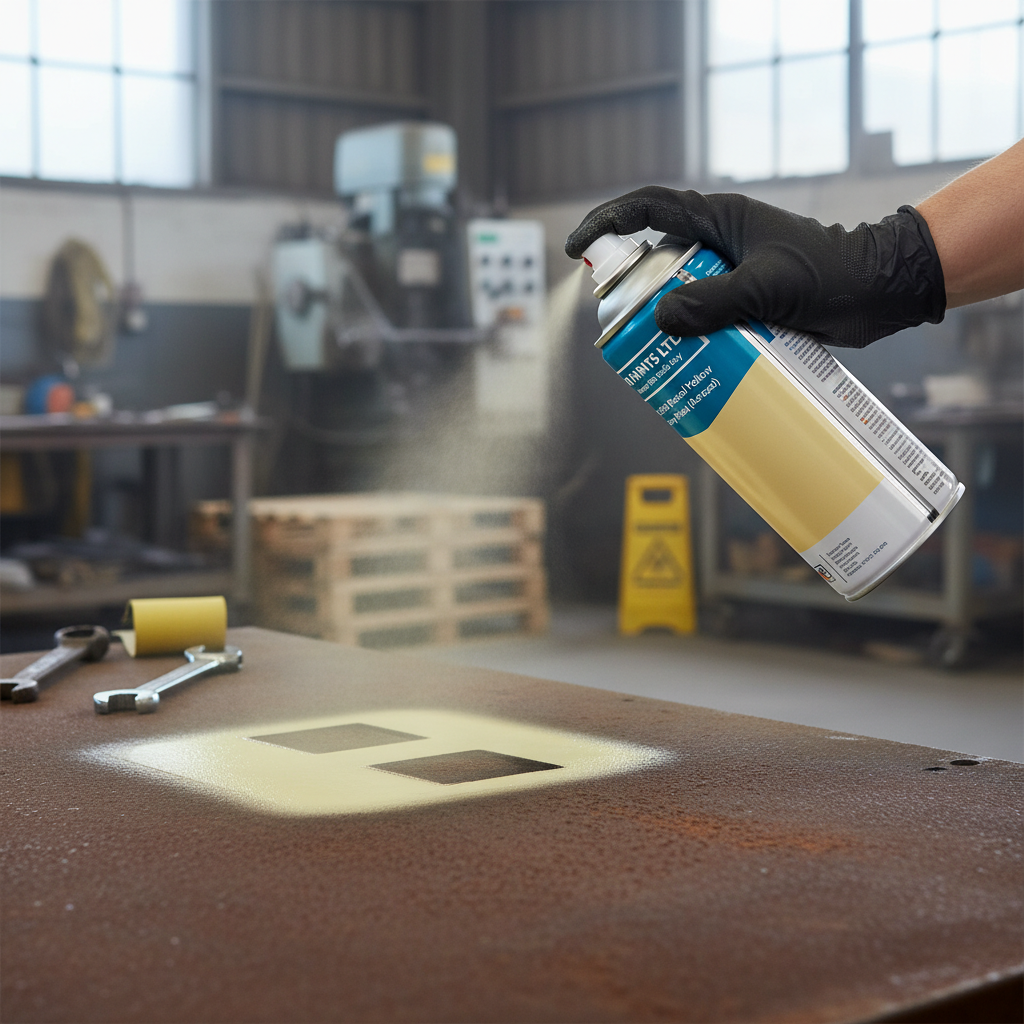 Premium Quick Drying Aerosol Spray Paint in Pastel Yellow - 400ml UV & Weather Resistant with High Opacity Formula