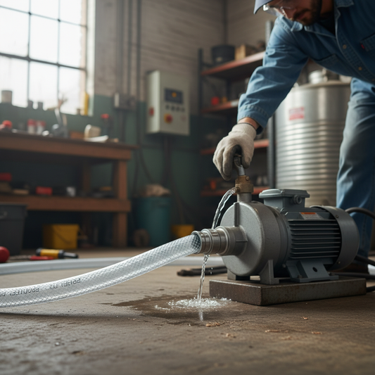 Premium Industrial Braided PVC Hose - Lightweight, Flexible, and Kink Resistant for Compressed Air and Water Transfer