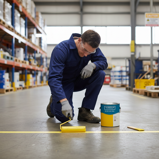 Premium High-Performance Traffic Yellow Paint for Signage and Marking Applications
