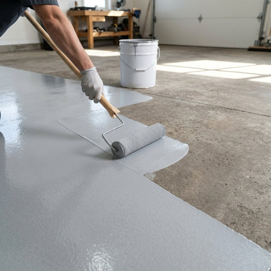 Metallic Epoxy Base Coat – White, Grey or Black