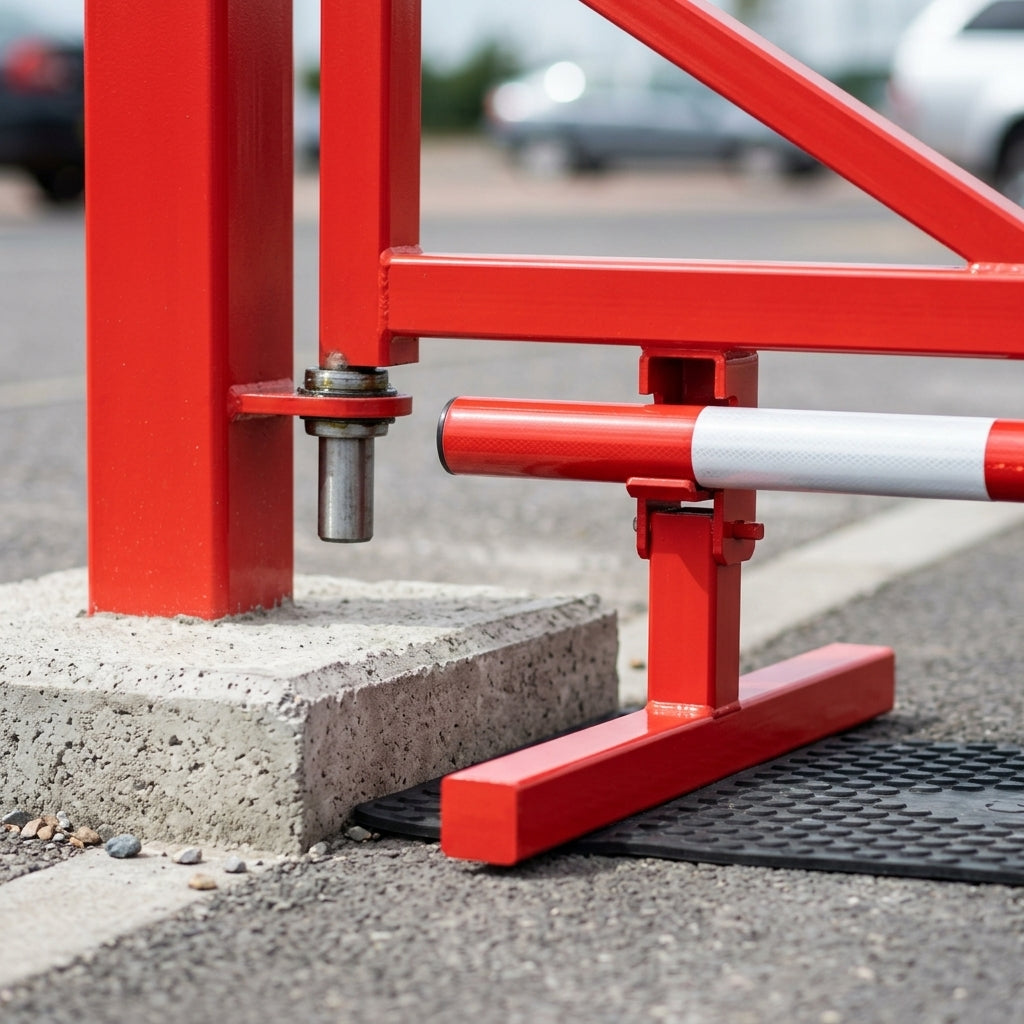 Swing Height Restrictor Barrier 2.05m–2.2m Galvanised Steel (view 2)