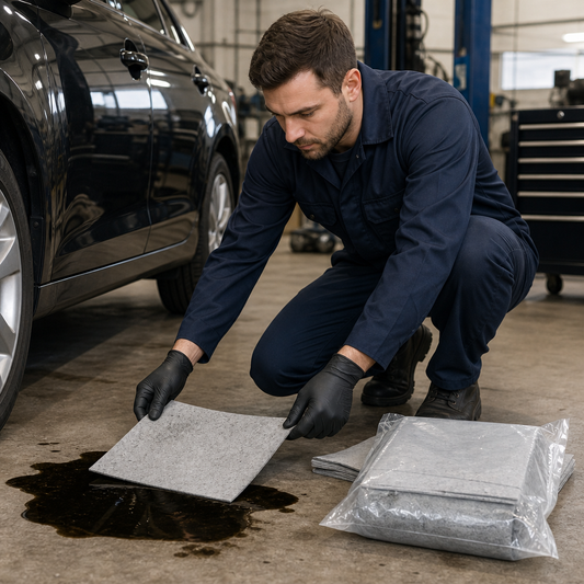 Motor Sport Spill Kit for Automotive Fluid Management