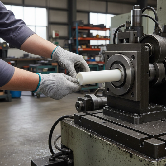 Premium Natural Acetal POM-C Rod - High-Performance, Chemical Resistant, and Temperature Resilient for Precision Applications