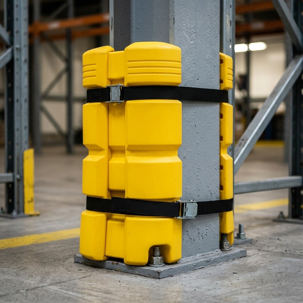 1100mm Height Column Guard Protector – Adjustable 450–550mm (view 2)