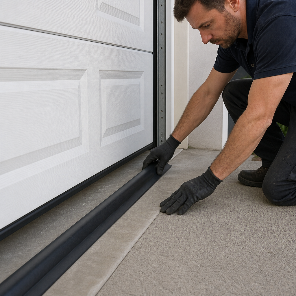 Garage Door Threshold Strip 2.5 Metre Length for Weather Protection