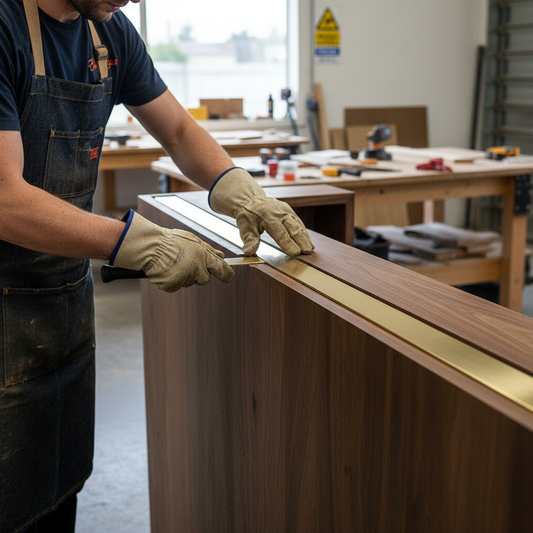 Premium Brushed Polished Brass Flat Bar 50.8mm x 3.2mm with High Corrosion Resistance and Easy Machinability