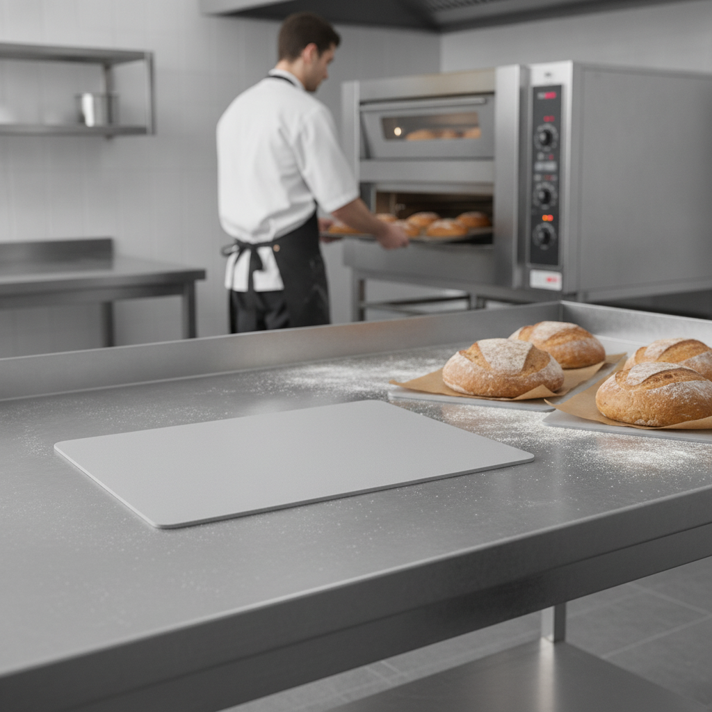 Polypropylene Lifting Board 600x400mm for Bakery Use