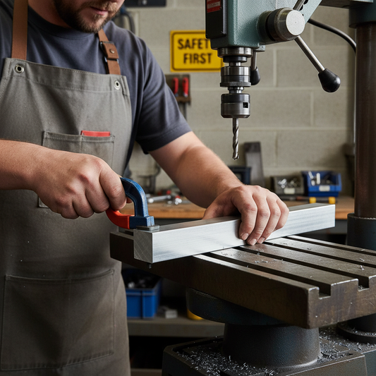 Premium 6mm Structural Grade Aluminium Square Bar - High Strength Alloy with Excellent Machinability and Weldability