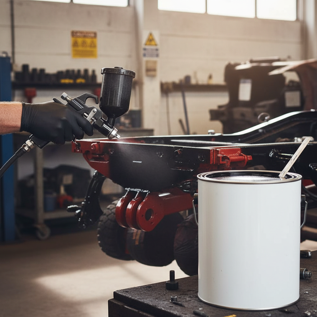 High-Performance Vehicle Chassis Paint - Durable Polyurethane Coating for Exceptional Underbody Protection