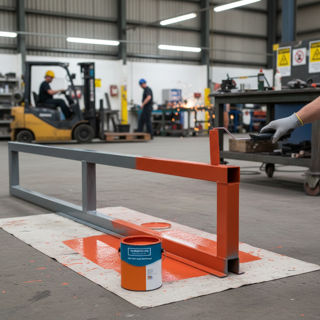 Premium Bright Red Orange Industrial Paint for Creative Environments - Vivid Color for Commercial Floors and Dynamic Displays