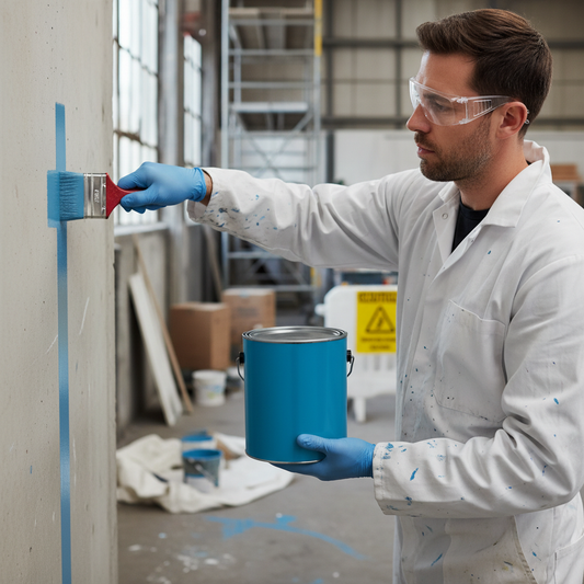 Premium Universal PU Enamel Water Blue Paint - Versatile Indoor & Outdoor Use, Multiple Finishes Available