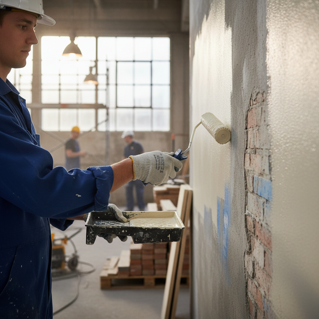 Premium Light Ivory Paint for Commercial Spaces - Soft Hue for Professional Environments