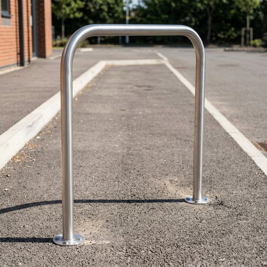 48mm Hooped Perimeter Barrier – Stainless Steel Bolt Down