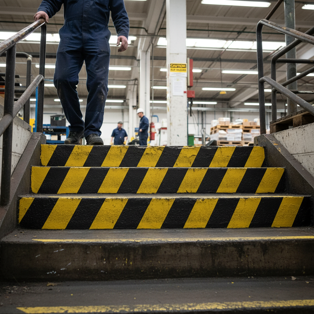 Premium Heavy Duty Epoxy Non-Slip Step & Floor Paint for Concrete and Metal Surfaces