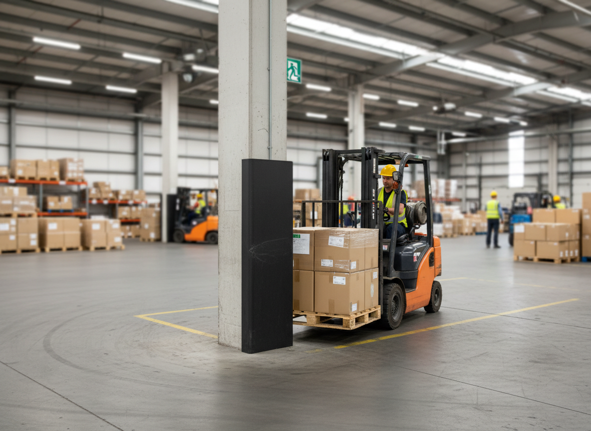 Premium Heavy Duty Wall Guard 3000mm Long for Warehouse Protection Against Forklifts and Trolleys