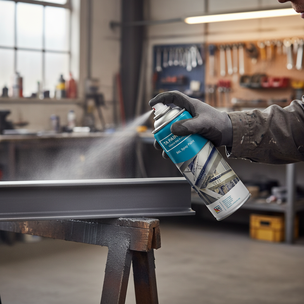 Premium Quick Drying RAL Aerosol Spray Paint - 400ml Durable UV Resistant Enamel for Interior and Exterior Applications