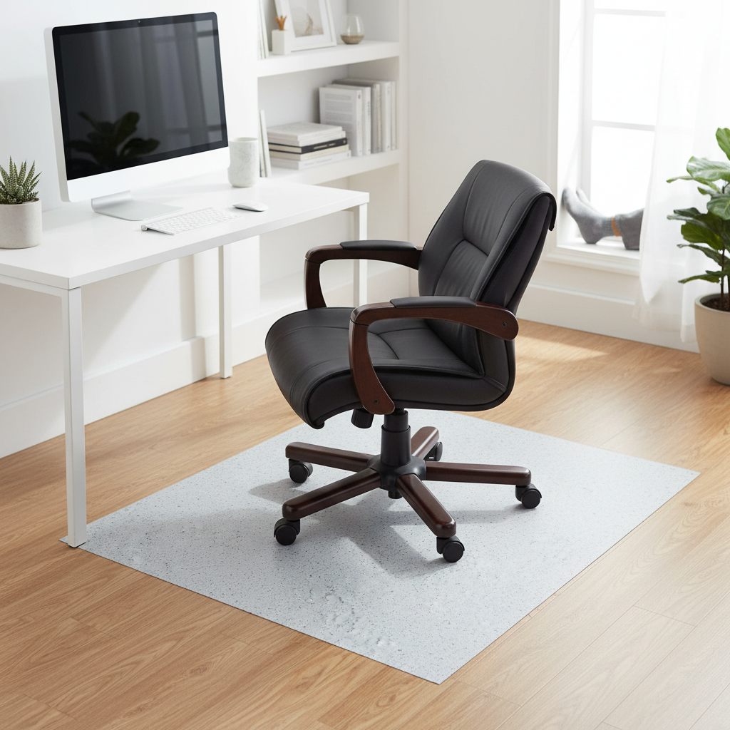 Premium Heavy Duty Vinyl Chair Mat for Hard Floors - Custom Fit Up to 33m Long - High-Quality Professional Grade for Industrial and Commercial Appl...