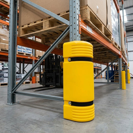 550H x 126W mm Plastic Pallet Racking Protection